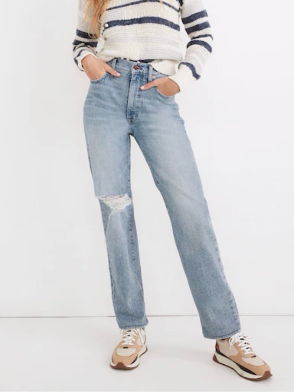 Madewell The Perfect Vintage Straight Jeans Size 27